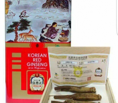 CỦ HỒNG sâm khô PunGin 150 g(củ lớn)